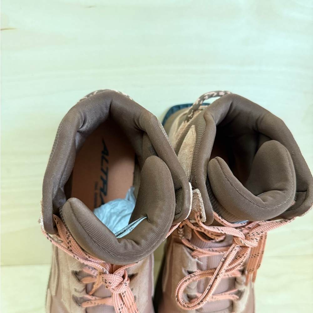 ✅NEW Altra lone peak pink/tan/rose Hiking trail Boots - Picture 7 of 10